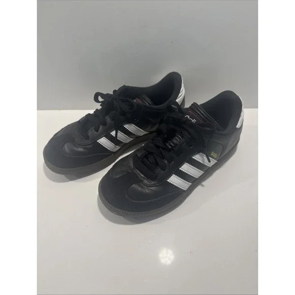 adidas gazelle silver green womens adidas Kids Samba Classic, Black-White / 2